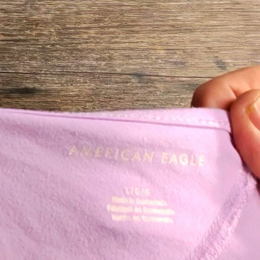 American Eagle Outfitters Pink Halter Crop Top - Picture 4 of 5